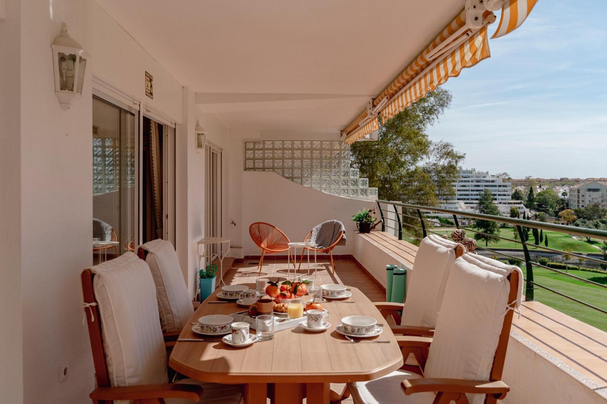 Apartamento Con Espectaculares Vistas Al Golf En Marbella - Xallas 2 3 Apartment Bagian luar foto